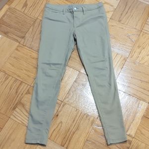 Mossimo mid rise khaki jeggings